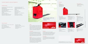 Палетні візки Sit Down Rider Platform Linde T33R-HP