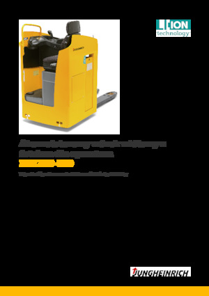 Палетні візки Sit Down Rider Platform Jungheinrich ESE 220