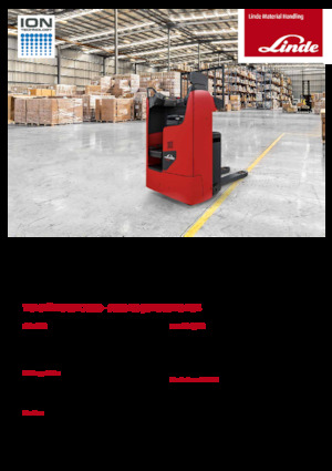 Палетні візки Sit Down Rider Platform Linde T20RW