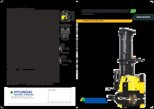 Електричні штабелері Hyundai 23 BRP-9