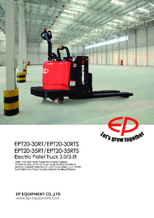 Палетні візки Stand Up Rider Platform EP EPT20-35RTS