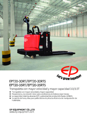 Палетні візки Stand Up Rider Platform EP EPT20-35RT