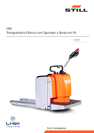 Палетні візки Stand Up Rider Platform Still ERX 27