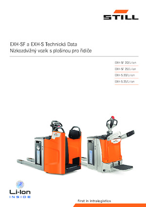 візок для ручного транспортування вантажів Still EXH-SF 20