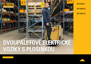 Палетні візки Stand Up Rider Platform Caterpillar NPF20N3DS