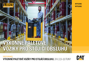 Палетні візки Stand Up Rider Platform Caterpillar NPR30N2