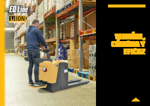 Палетні візки Stand Up Rider Platform Caterpillar NPV20QL