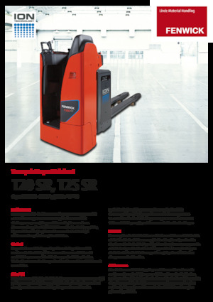 Палетні візки Stand Up Rider Platform Linde T25SR 