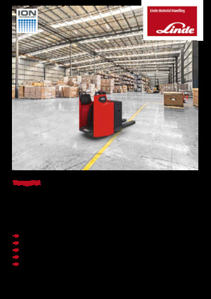 Палетні візки Stand Up Rider Platform Linde T20FP