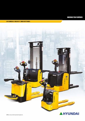 Палетні візки Stand Up Rider Platform Hyundai 25 EPR