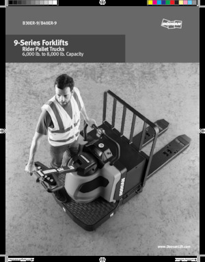 Електричні навантажувачі Doosan B30ER-9 