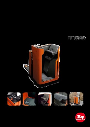 Палетні візки Stand Up Rider Platform BT LSE 200 