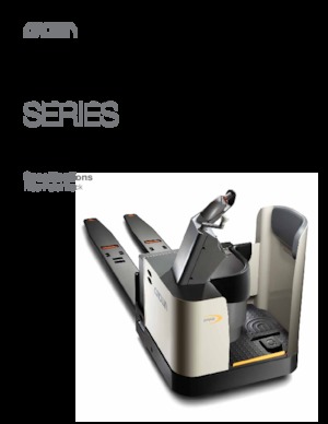 Палетні візки Stand Up Rider Platform Crown PR 4500-60