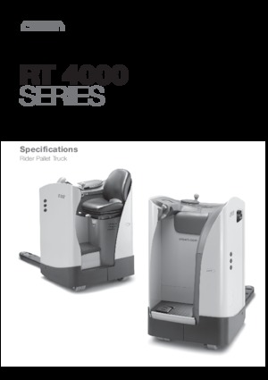 Палетні візки Stand Up Rider Platform Crown RT 4020-45