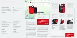 Палетні візки Stand Up Rider Platform Linde T25SP 