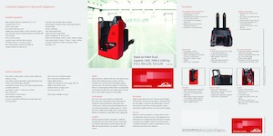 Палетні візки Stand Up Rider Platform Linde T14S