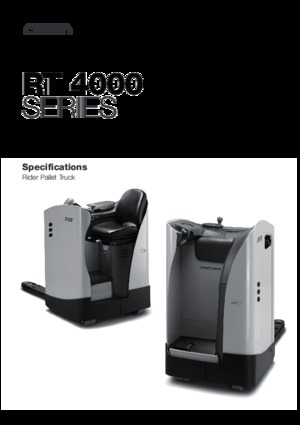 Палетні візки Sit Down Rider Platform Crown RT 4040-2.0