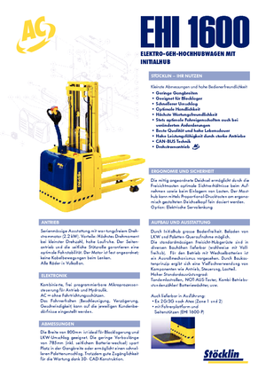 Рації Stöcklin EHI 1600