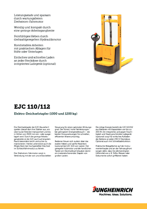 Рації Jungheinrich EJC 112