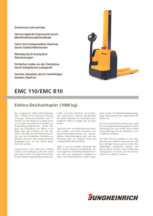 Рації Jungheinrich EMC B10