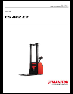 Рації Manitou ES 412 ET