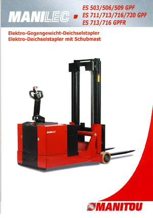 Рації Manitou ES 509 GPF