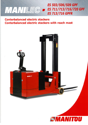 Рації Manitou ES 509 GPF