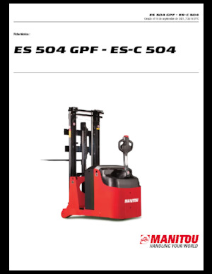 Рації Manitou ES 504 GPF