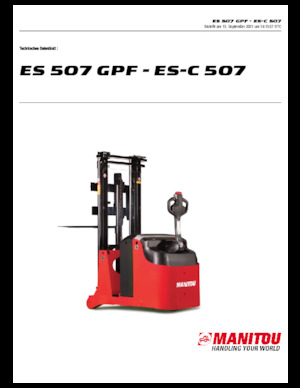 Рації Manitou ES 507 GPF