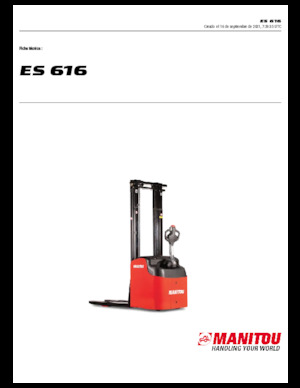 Рації Manitou ES 616
