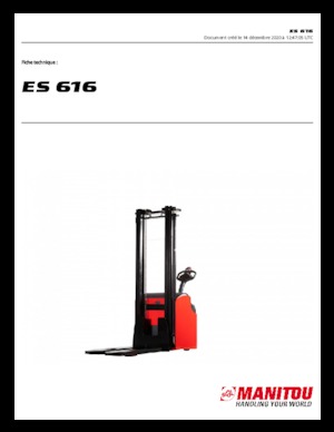 Рації Manitou ES 616
