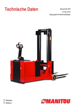 Рації Manitou ES 713 GPF