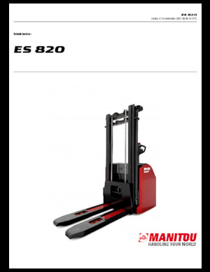 Рації Manitou ES 820