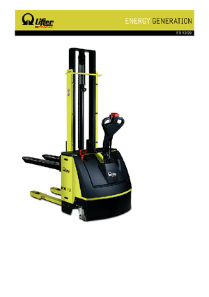 Рації PRAMAC Lifter FX 12/29