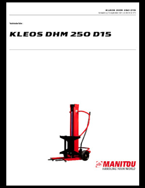 Рації Manitou Kleos DHM 250 D15