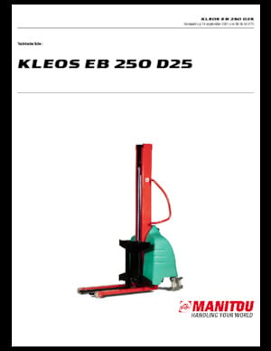 Рації Manitou Kleos EB 250 D25