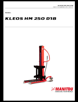 Рації Manitou Kleos HM 250 D18