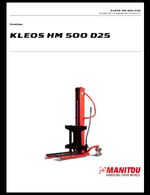 Рації Manitou Kleos HM 500 D25