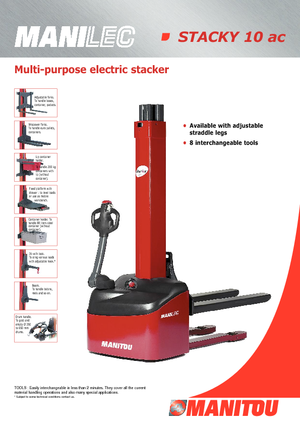 Рації Manitou Stacky FR-D 28
