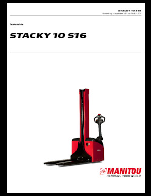 Рації Manitou Stacky 10 S 16