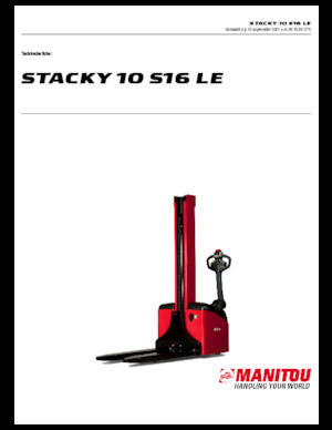 Рації Manitou Stacky 10 S16 LE
