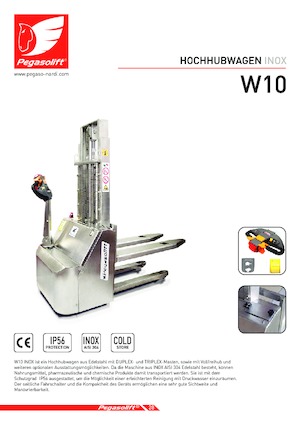 Рації Pegasolift W 10 Inox