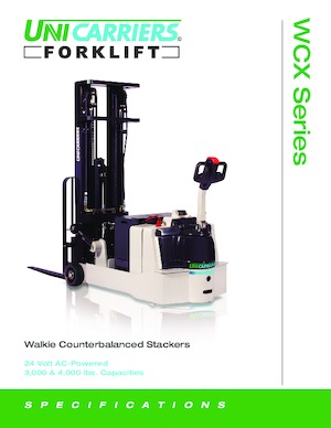 Рації UniCarriers WCX30