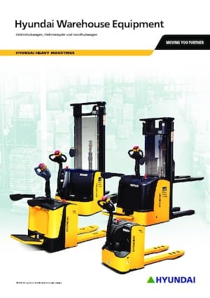 візок для ручного транспортування вантажів Hyundai 15 EP