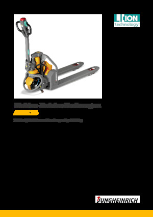 візок для ручного транспортування вантажів Jungheinrich AME 13