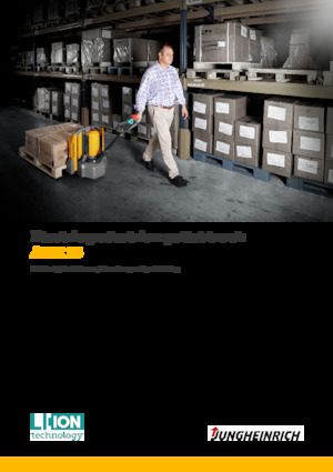 візок для ручного транспортування вантажів Jungheinrich AME 15