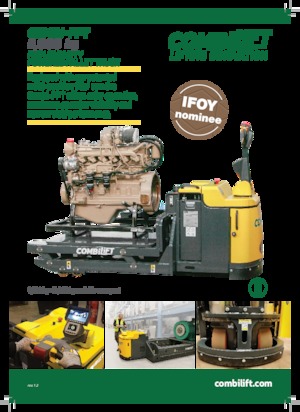 візок для ручного транспортування вантажів Combi-Lift Combi PPT 8000