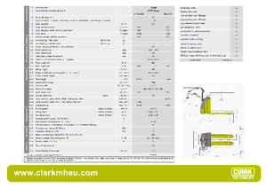 візок для ручного транспортування вантажів Clark CPT 20 ac