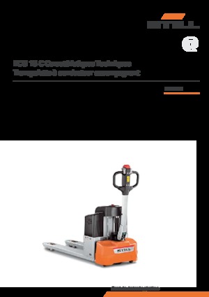 візок для ручного транспортування вантажів Still ECU 15 C