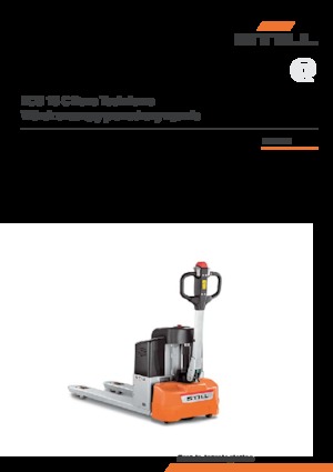 візок для ручного транспортування вантажів Still ECU 15 C